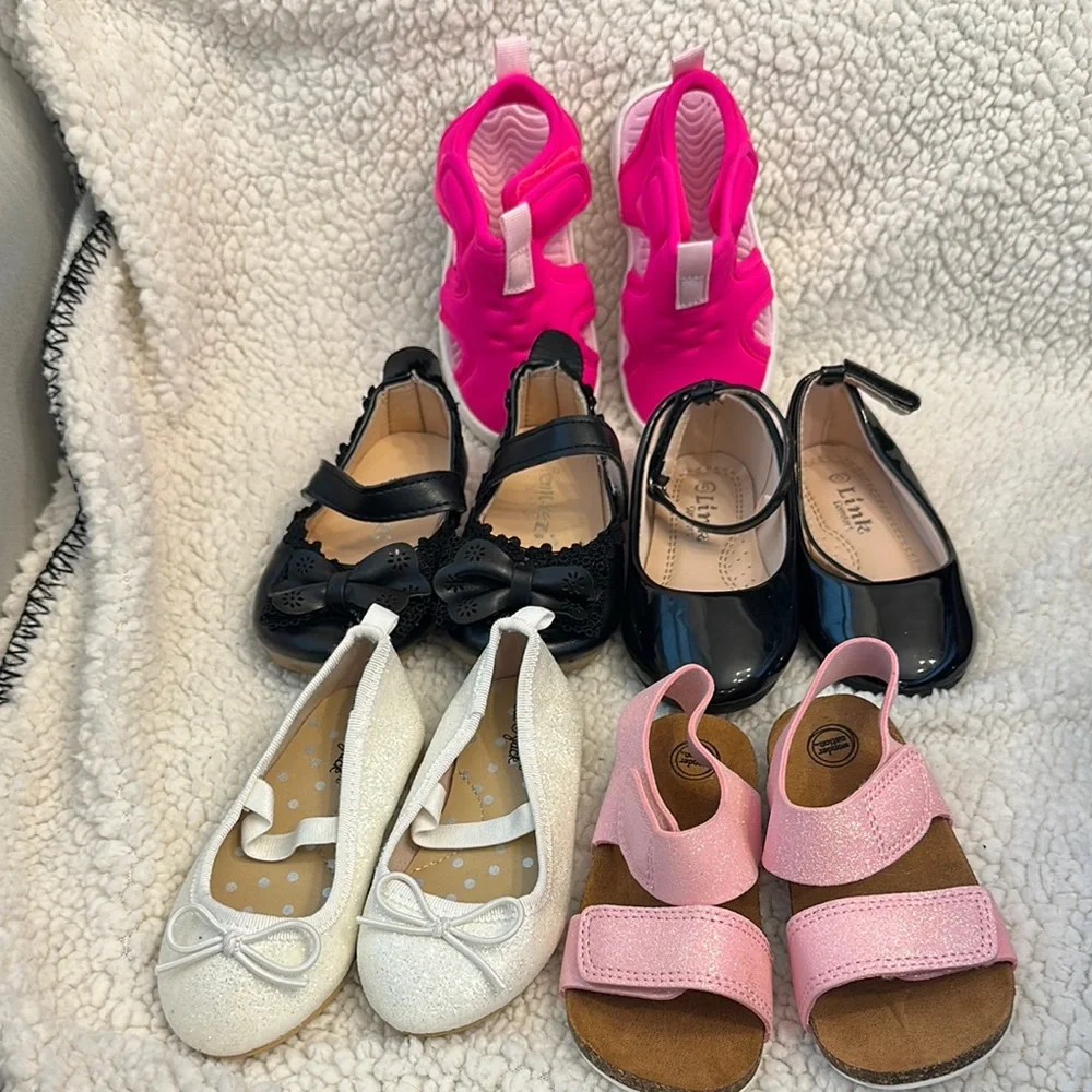Chic Pink and Black Dress Shoes Collection